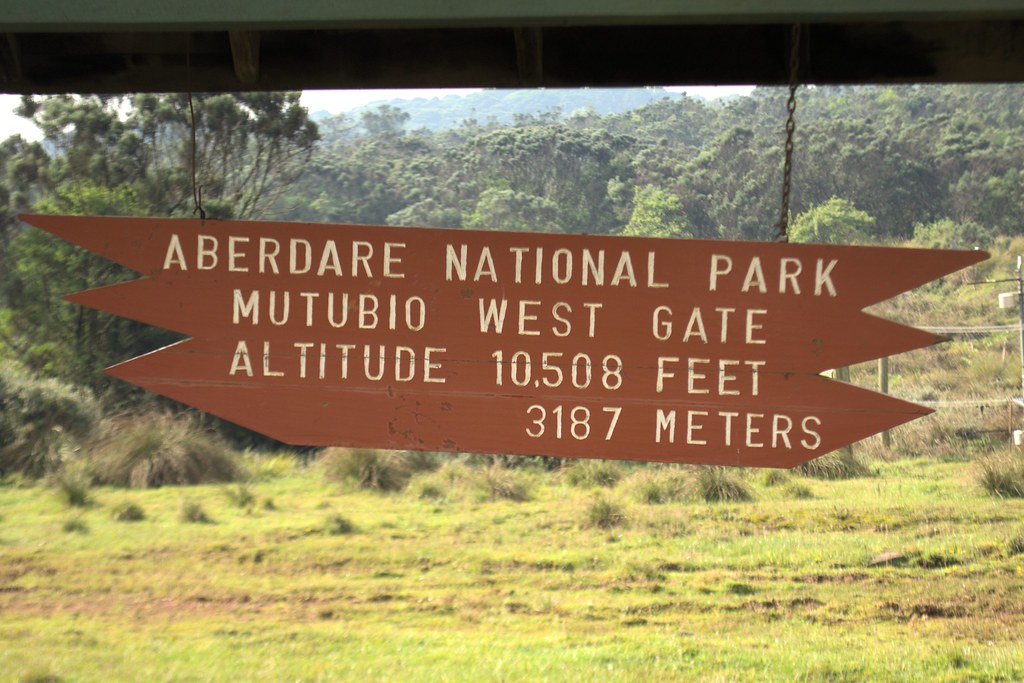 Gates in Aberdare National Park 2022